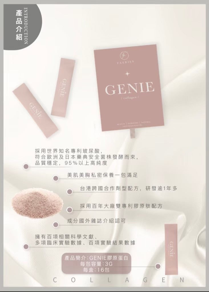 GENIE雙專利膠原蛋白肽